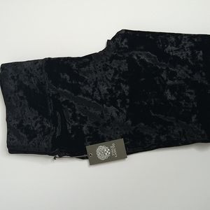 Vince Camuto Black Velvet Leggings